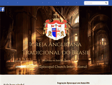 Tablet Screenshot of anglicanatradicional.com.br